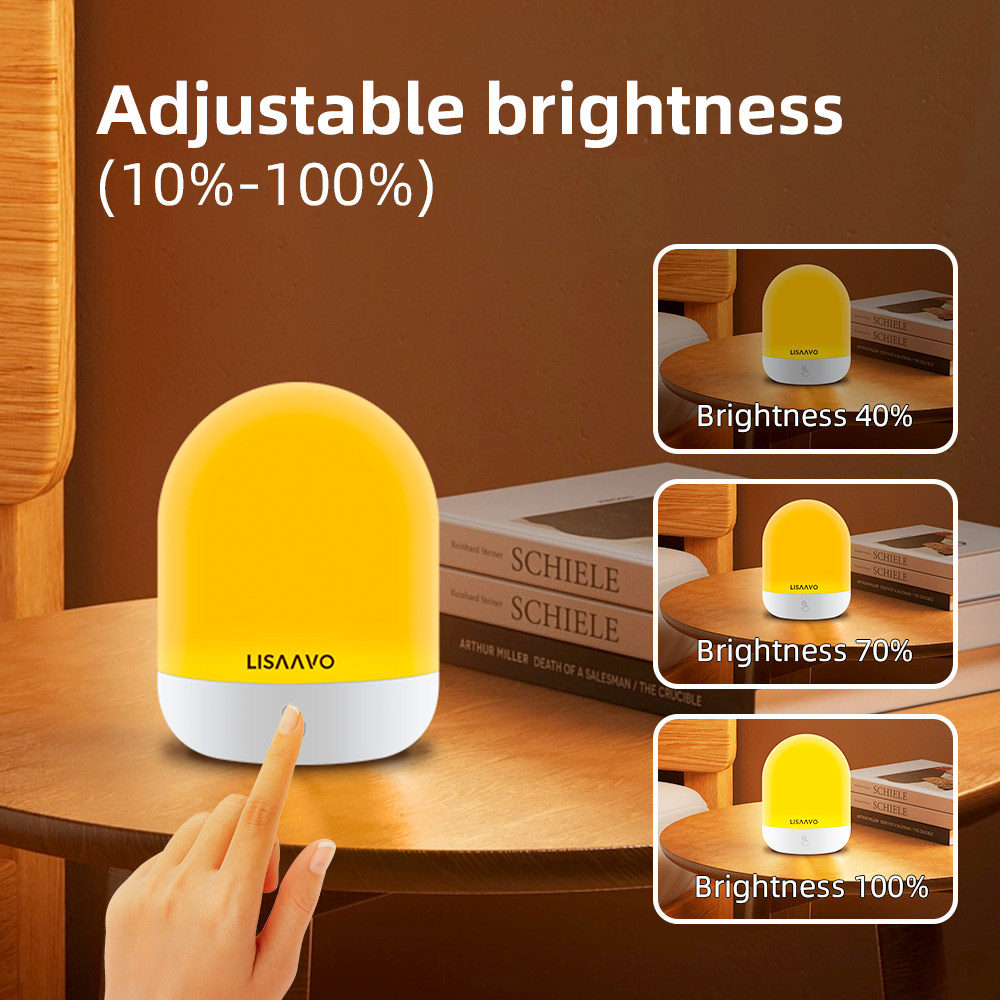 觸控便攜式充電小夜燈