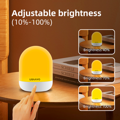 觸控便攜式充電小夜燈